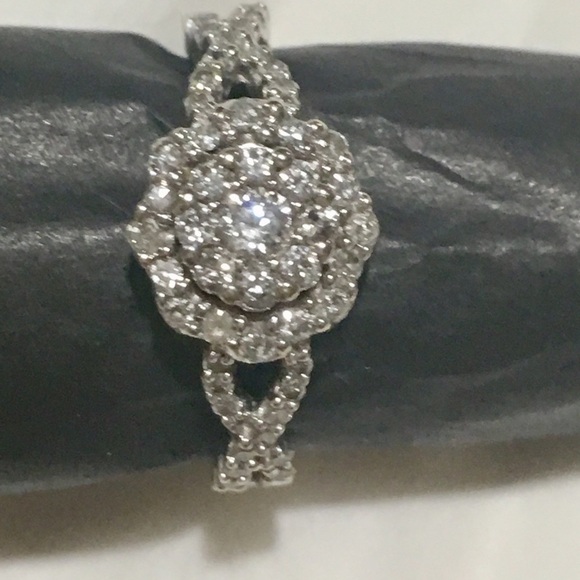 🎉HP 🎉Diamond Cluster 1.125 in genuine diamonds - Picture 3 of 8